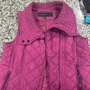 Marc New York Women's Quilted Vest - Purple